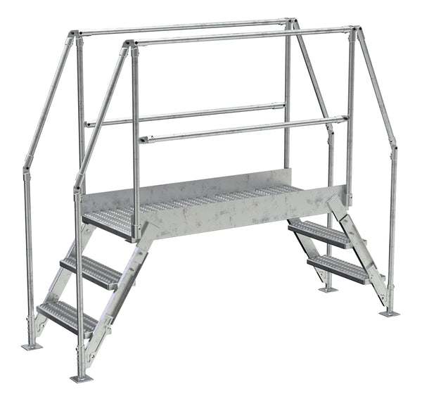Vestil Manufacturing Corp Galvanized Cross-Over Ladders– – Now available at MTN Shop US.