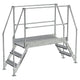 Vestil Manufacturing Corp Galvanized Cross-Over Ladders