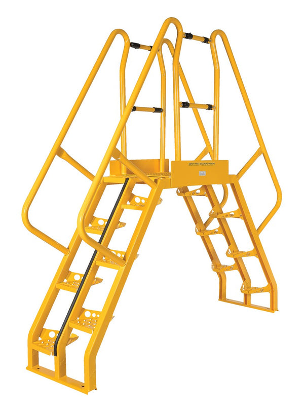 Vestil Manufacturing Corp Alternating Step Cross-Over Ladders– – Now available at MTN Shop US.