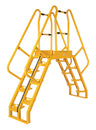 Vestil Manufacturing Corp Alternating Step Cross-Over Ladders– – Now available at MTN Shop US.