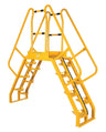 Vestil Manufacturing Corp Alternating Step Cross-Over Ladders– – Now available at MTN Shop US.