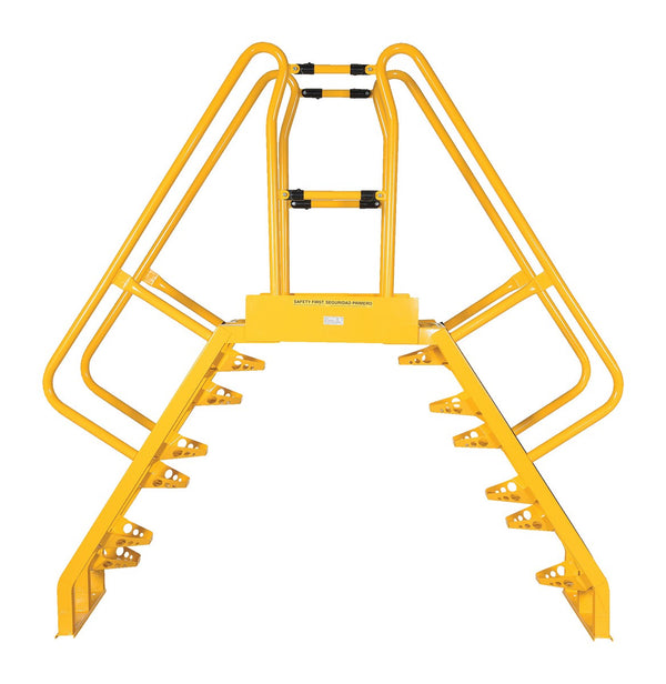 Vestil Manufacturing Corp Alternating Step Cross-Over Ladders– – Now available at MTN Shop US.
