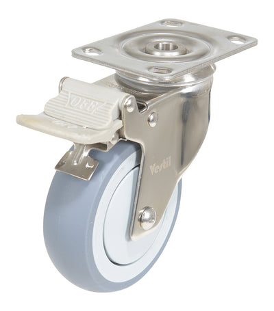 Vestil Manufacturing Corp TPR(Thermoplastic Rubber) On Stainless Steel Casters– – Now available at MTN Shop US.