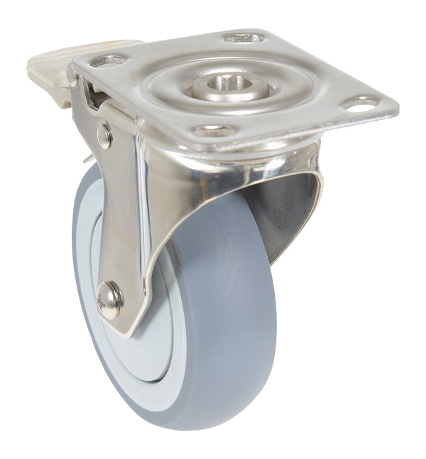 Vestil Manufacturing Corp TPR(Thermoplastic Rubber) On Stainless Steel Casters– – Now available at MTN Shop US.