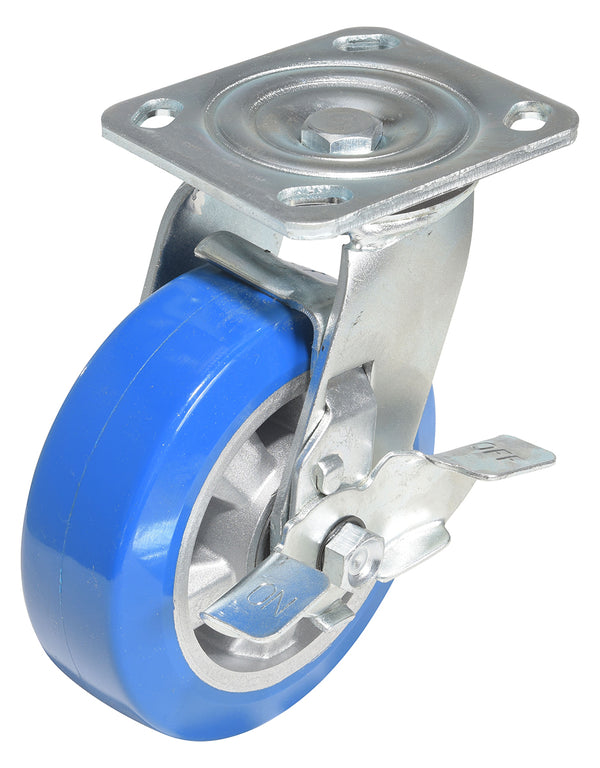 Vestil Manufacturing Corp Polyurethane Casters (Blue)– – Now available at MTN Shop US.