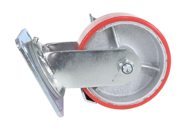 Vestil Manufacturing Corp Polyurethane Casters (Red Tread)– – Now available at MTN Shop US.