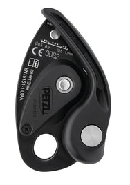 Back of the Petzl GRIGRI belay device with markings and Petzl logo - imagen 8
