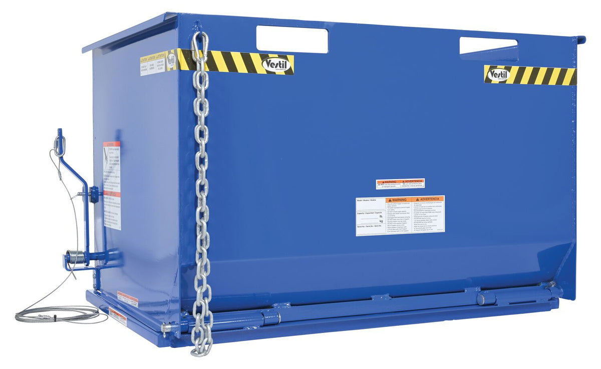 Vestil Manufacturing Corp Drop Bottom Hopper– – Now available at MTN Shop US. - imagen 2