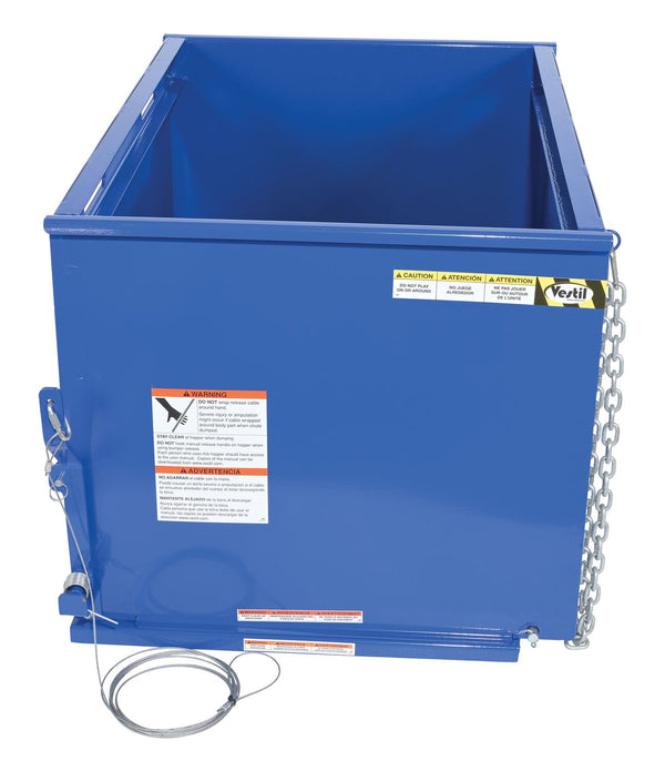 Vestil Manufacturing Corp Drop Bottom Hopper– – Now available at MTN Shop US.