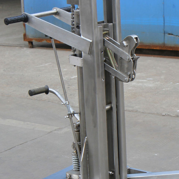 Vestil Manufacturing Corp Stainless Steel Drum Lifter/Transporter– – Now available at MTN Shop US.