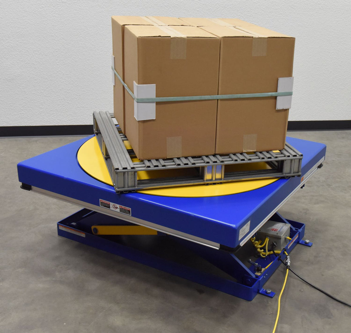 Vestil Manufacturing Corp Manual Built-In Carousel for Scissor Tables– – Now available at MTN Shop US. - imagen 6