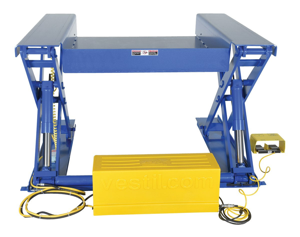 Mesas de tijera con elevación de tierra de Vestil Manufacturing Corp– – Ahora disponibles en MTN Shop US. - imagen 4