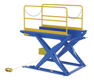 Vestil Manufacturing Corp Ground Lift Scissor Tables with Handrails– – Now available at MTN Shop US. - imagen 3