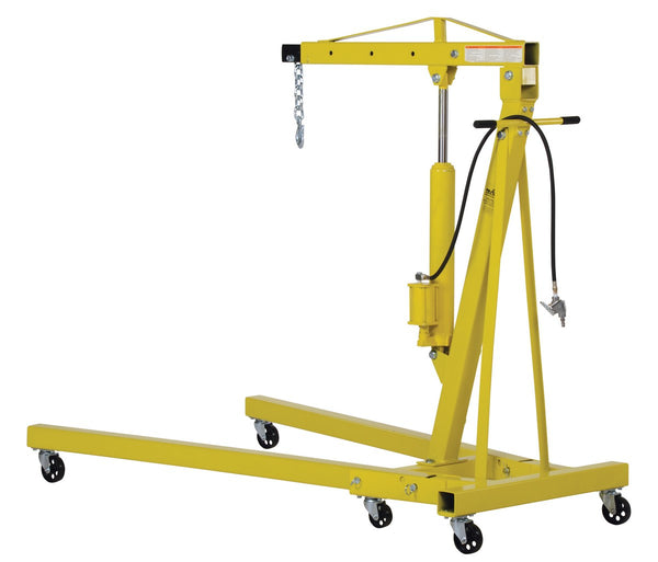 Vestil Manufacturing Corp Air/Hand Pump Hydraulic Shop Crane– – Now available at MTN Shop US.