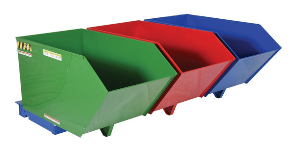 Vestil Manufacturing Corp Triple-Bin Recycling Hopper– – Now available at MTN Shop US.