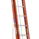 Vestil Manufacturing Corp Fiberglass Extension Ladders with Aluminum Rungs