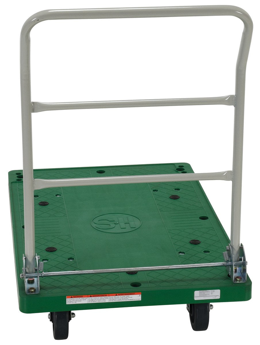 Vestil Manufacturing Corp Plastic Platform Trucks with Fold Down Handle– – Now available at MTN Shop US. - imagen 5
