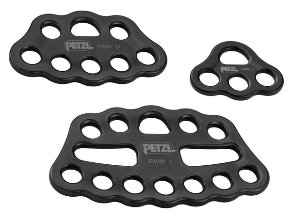 Petzl Paw Rigging Plate (Tactical) – Available in three sizes. the PAW rigging plate is for organizing the work station and creating multi-anchor systems. – Now available at MTN Shop US.