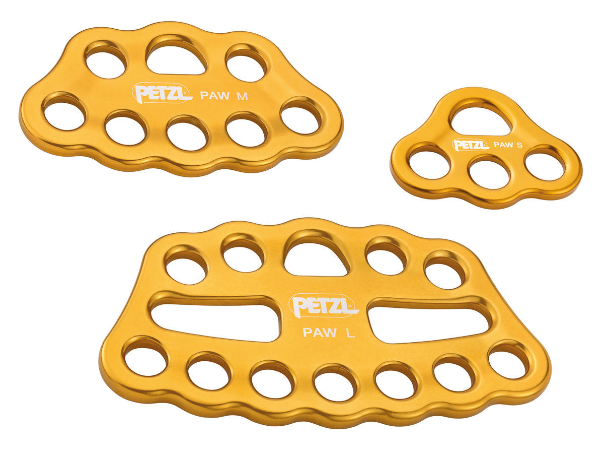 Petzl Paw Rigging Plate (Tactical) – Available in three sizes. the PAW rigging plate is for organizing the work station and creating multi-anchor systems. – Now available at MTN Shop US. - imagen 2