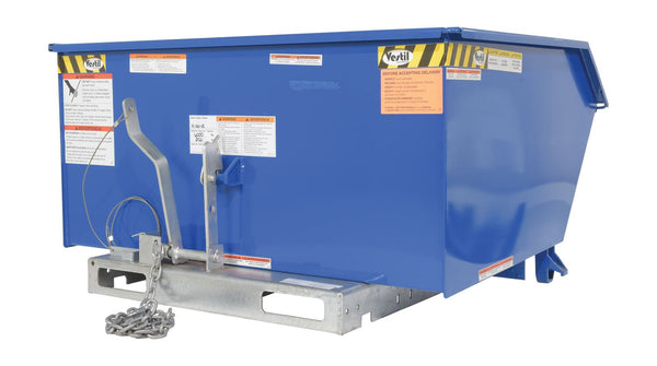 Vestil Manufacturing Corp H Style - Low Profile 90 degrees Self-Dumping Steel Hoppers– – Now available at MTN Shop US.