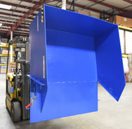 Vestil Manufacturing Corp Self-Dumping Steel Hoppers with Fold Down Front– – Now available at MTN Shop US. - imagen 3
