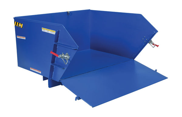 Vestil Manufacturing Corp Self-Dumping Steel Hoppers with Fold Down Front– – Now available at MTN Shop US.