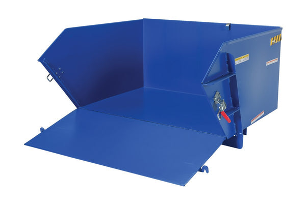 Vestil Manufacturing Corp Self-Dumping Steel Hoppers with Fold Down Front– – Now available at MTN Shop US.