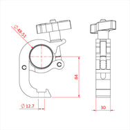Doughty All Weather Trigger Clamp - imagen 2