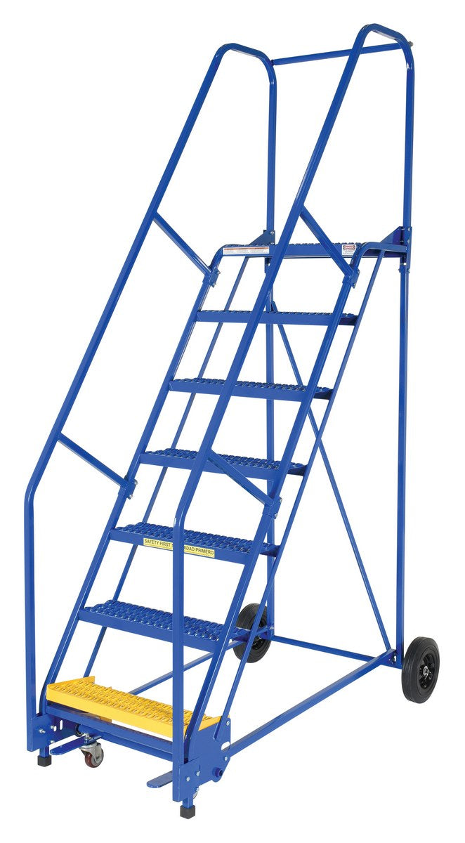 Vestil Manufacturing Corp Rolling Warehouse Ladders (6-11 Step)– – Now available at MTN Shop US. - imagen 2