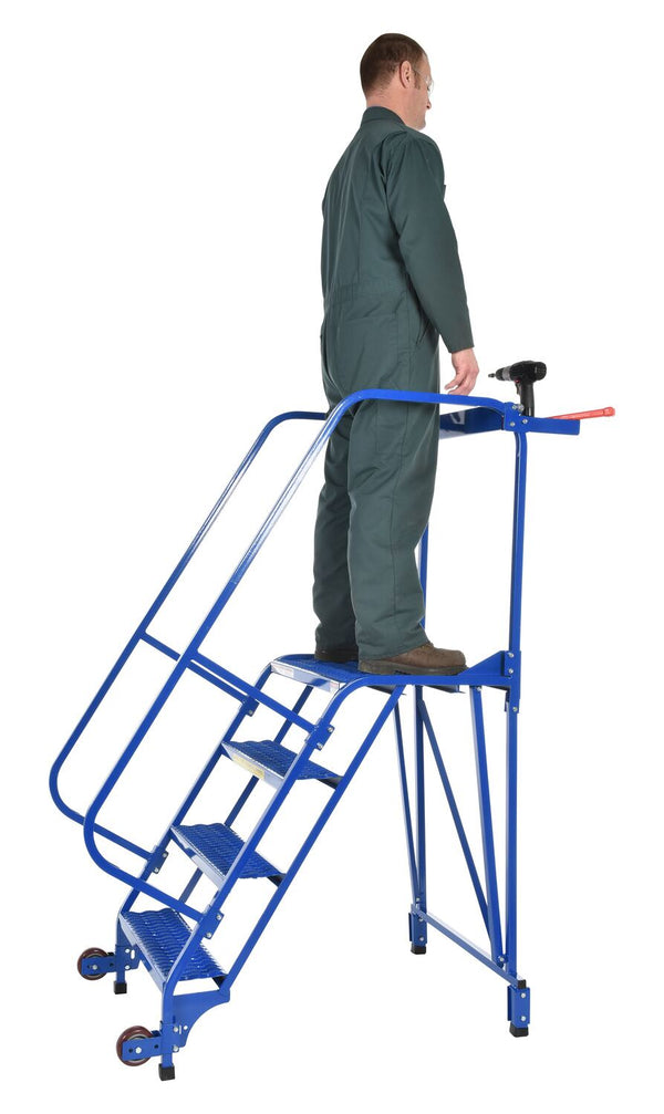 Vestil Manufacturing Corp Tip-N-Roll Mobile Ladders– – Now available at MTN Shop US.