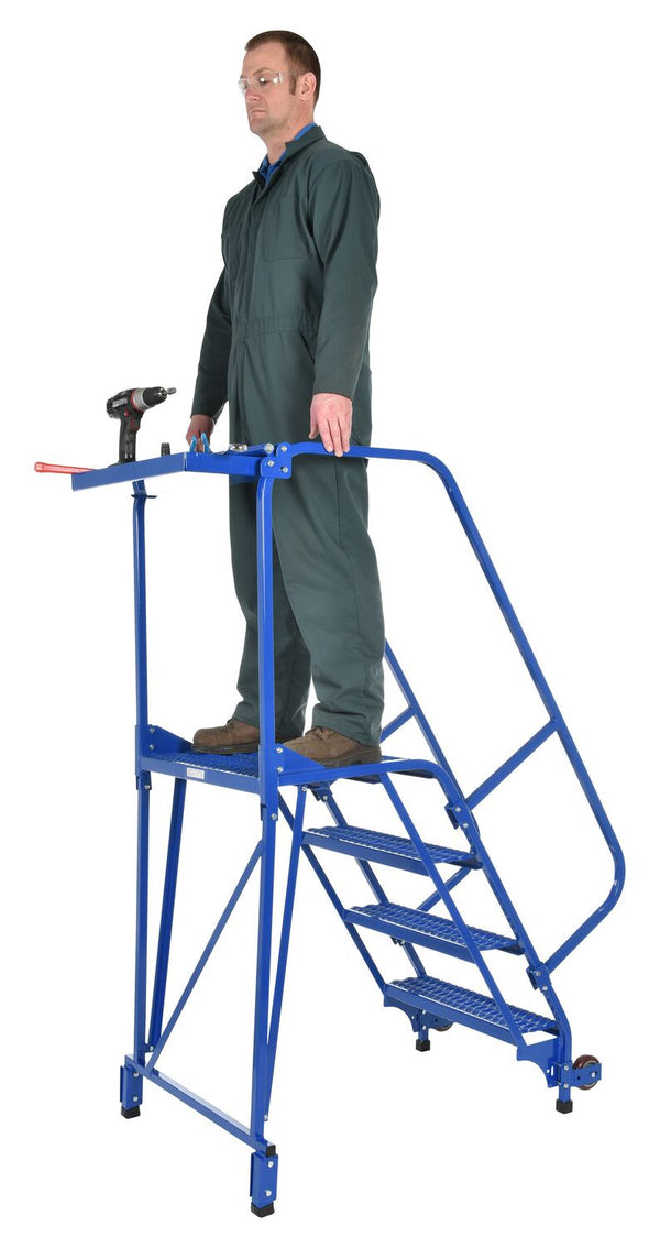 Vestil Manufacturing Corp Tip-N-Roll Mobile Ladders– – Now available at MTN Shop US.