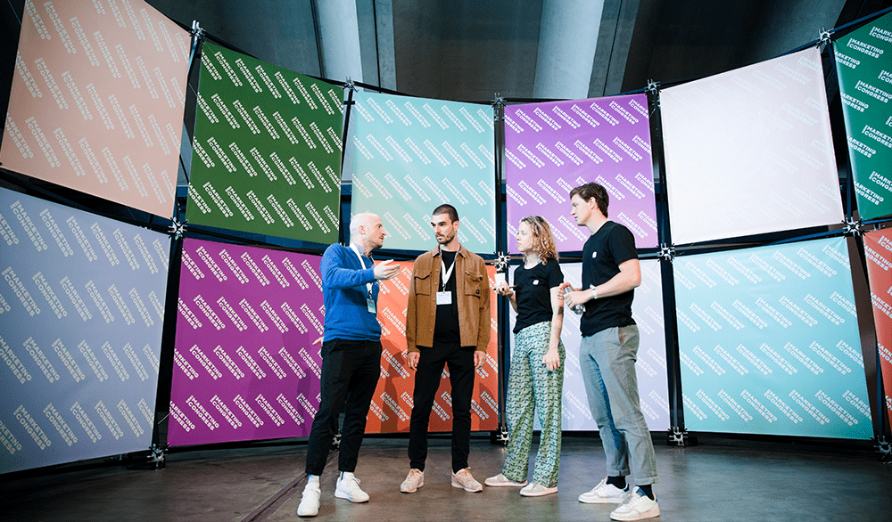 Konligo Luno Wall– Looking for a lightweight event structure? The Konligo Luno Wall offers three adaptable shapes—perfect for exhibitions, conferences, and immersive displays. Transform your event space effortlessly, now available at MTN Shop! – Now available at MTN Shop US. - imagen 4