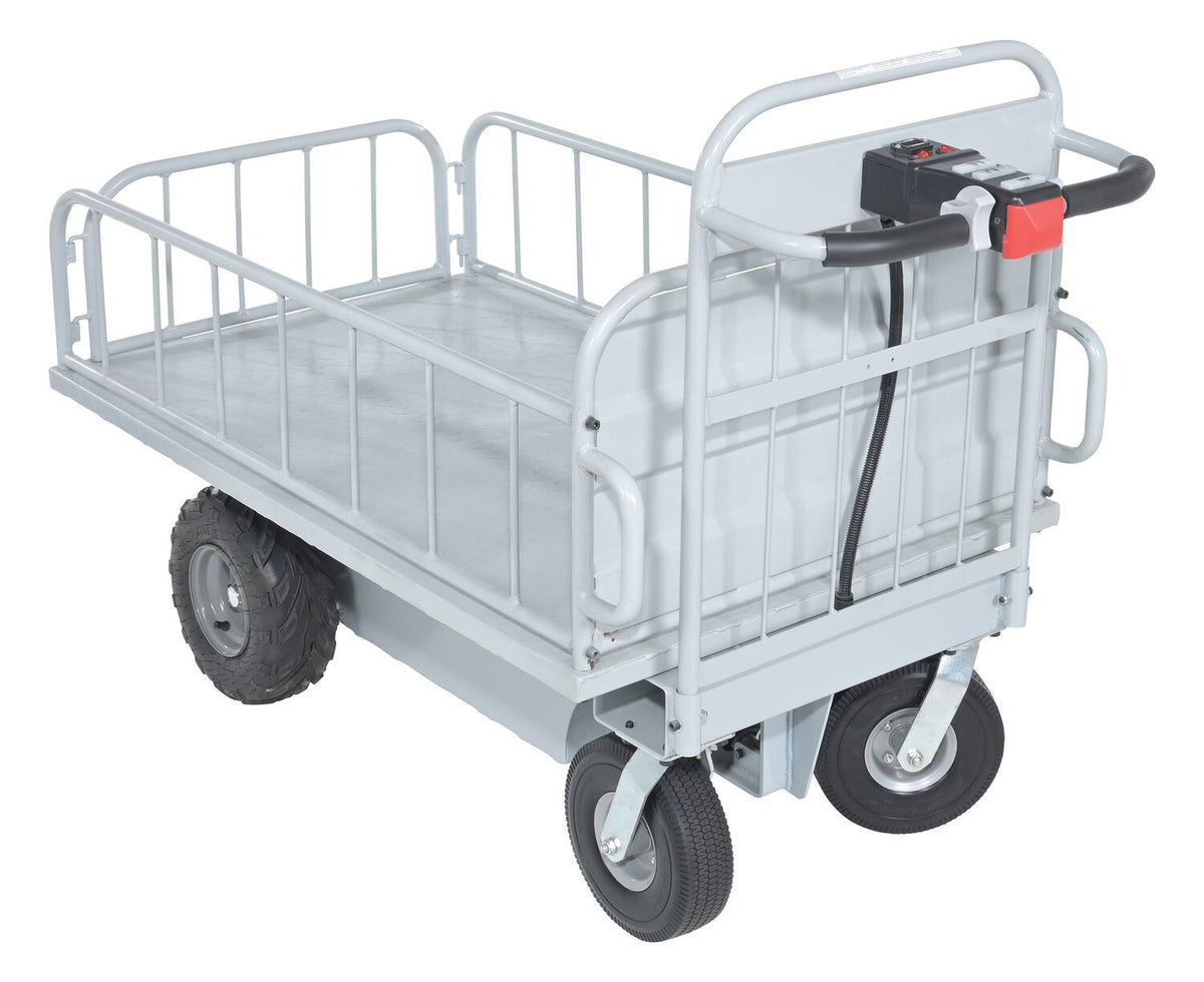 Vestil Manufacturing Corp Off-Road Traction Drive Powered Carts– – Now available at MTN Shop US. - imagen 3