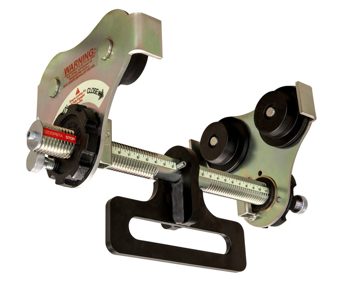 OZ Lifting Push Beam Trolley with OBH Hanger