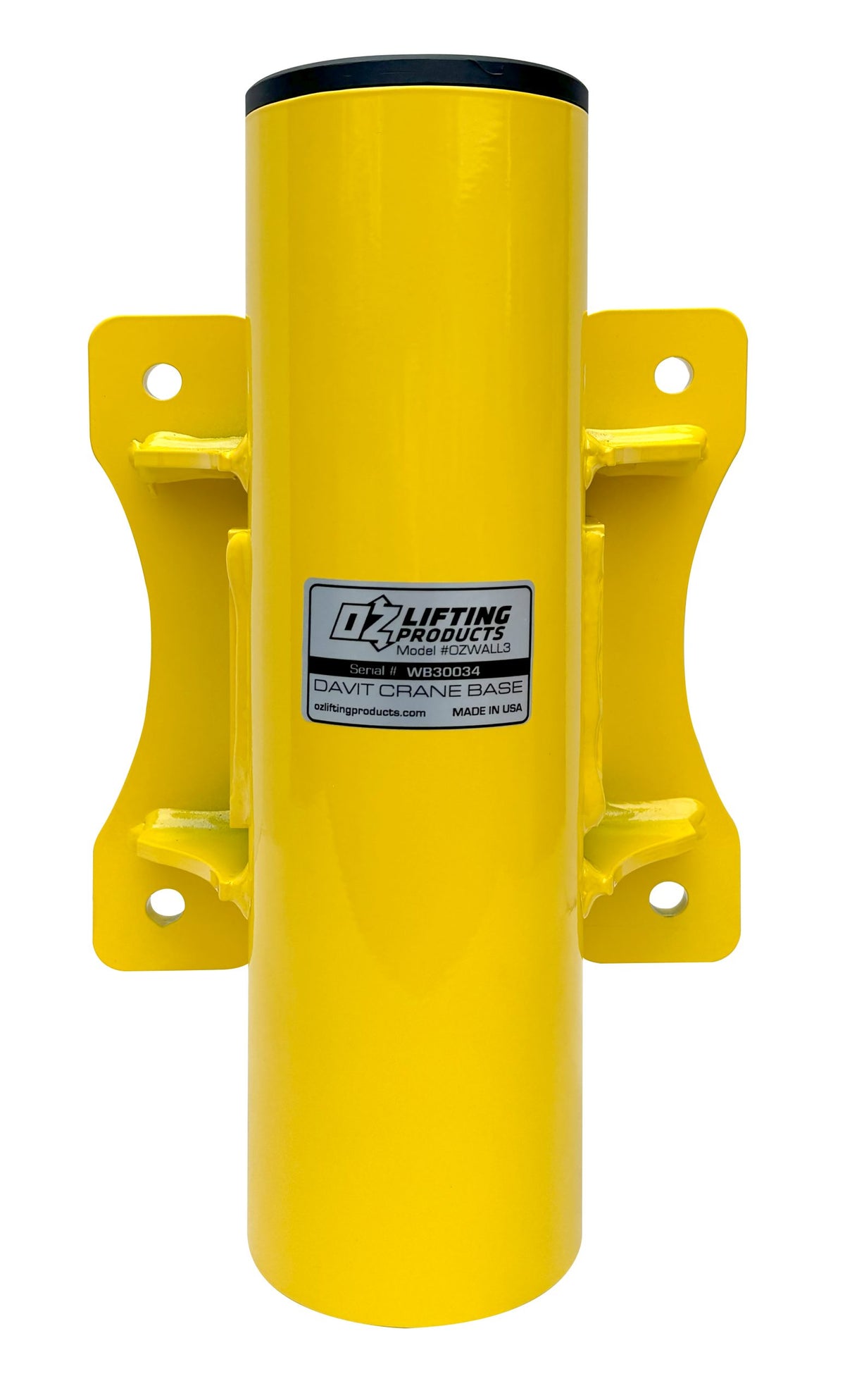 OZ Lifting Wall Mount Base for Davit Crane OZWALL3 - imagen 2
