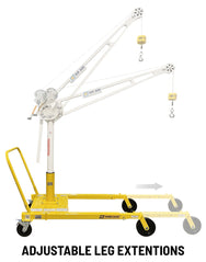OZ Lifting Wheel Base for Davit Cranes eg extentions - imagen 3