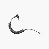 Sena 2-Way Radio Cable open end variant with bare wire termination on white background - imagen 7