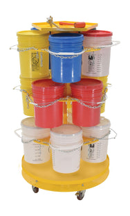 Vestil Manufacturing Corp Pail Carousel Racks– – Now available at MTN Shop US. - imagen 2