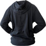 Black Petzl hooded sweatshirt with logo
