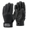 Black Climbing Gloves with Petzl Logo
