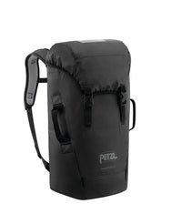 Mochila de espeleología duradera Petzl Transport 30L negra - imagen 2