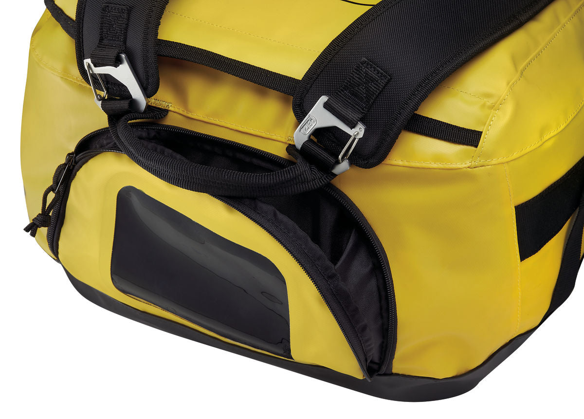 Mochila Petzl Duffel 65L negra y amarilla. - imagen 3