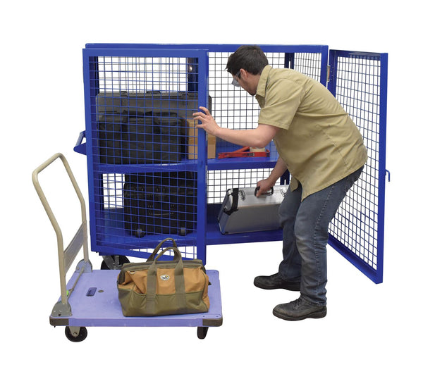 Vestil Manufacturing Corp Welded Security Cart– – Now available at MTN Shop US.