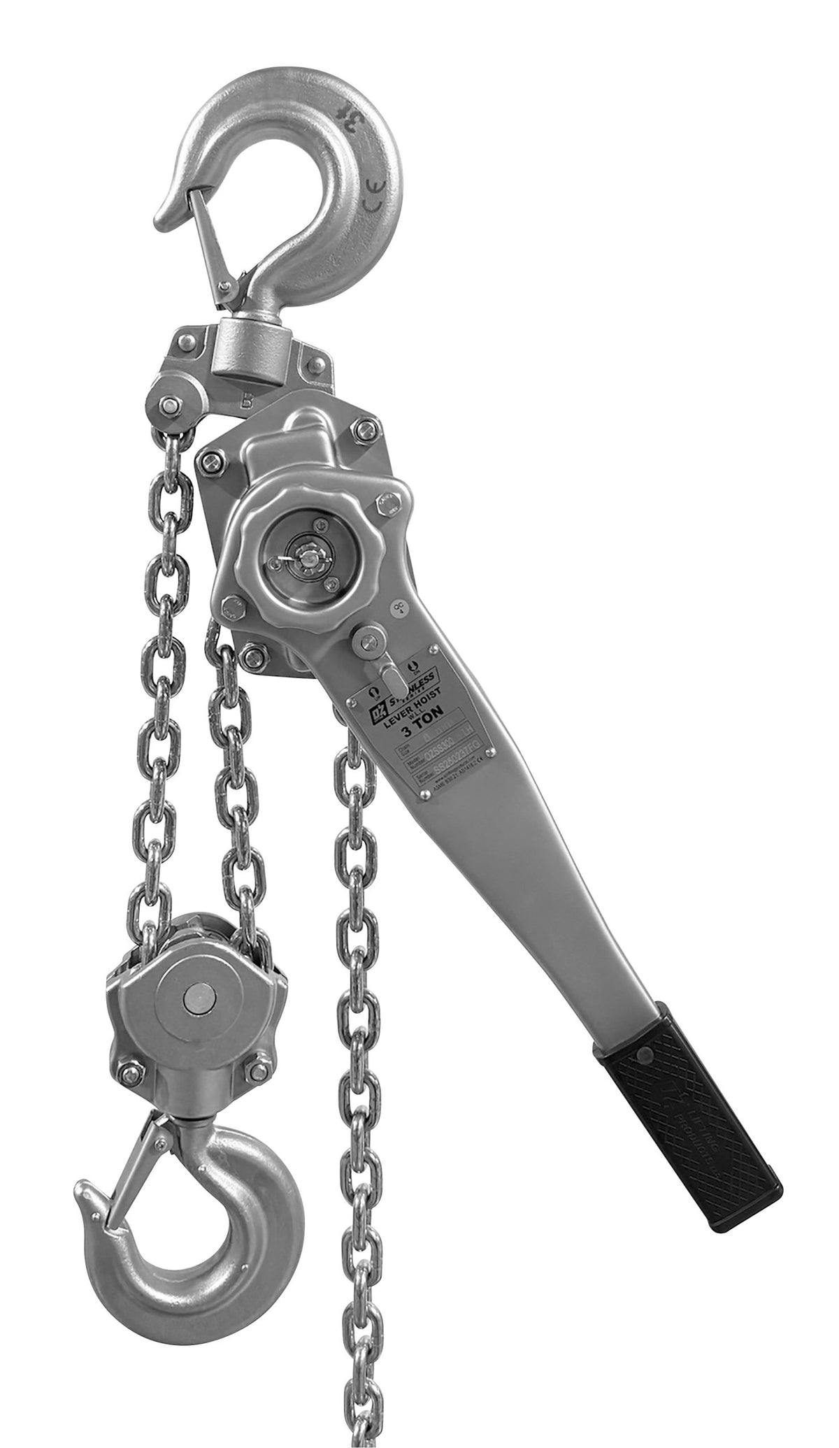 OZ Lifting Stainless Steel Lever Hoist 3t - imagen 4