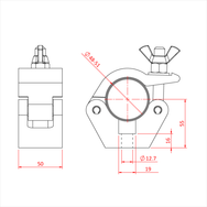 Doughty Half Coupler - TÜV Certified - imagen 3