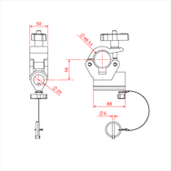 Doughty TV Clamp - imagen 3