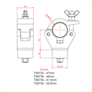 Doughty Finial Couplers-Swiveling - imagen 2