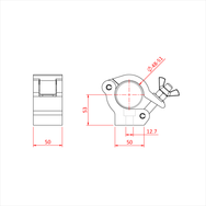 Doughty Side Entry Clamps - imagen 3
