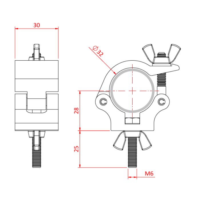 Doughty Atom Hook Clamp - imagen 3