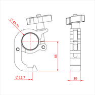 Doughty Trigger Clamp Basic - imagen 3